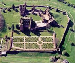 Kenilworth Castle Arial Picture